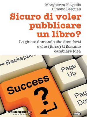 cover image of Sicuro di voler pubblicare un libro?